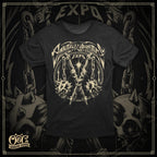Skull Flail Graphic T-Shirt – Oddities & Curiosities Expo Official Merch