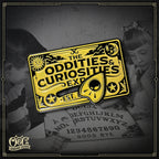 2 Piece Enamel Slider Ouija Magnet