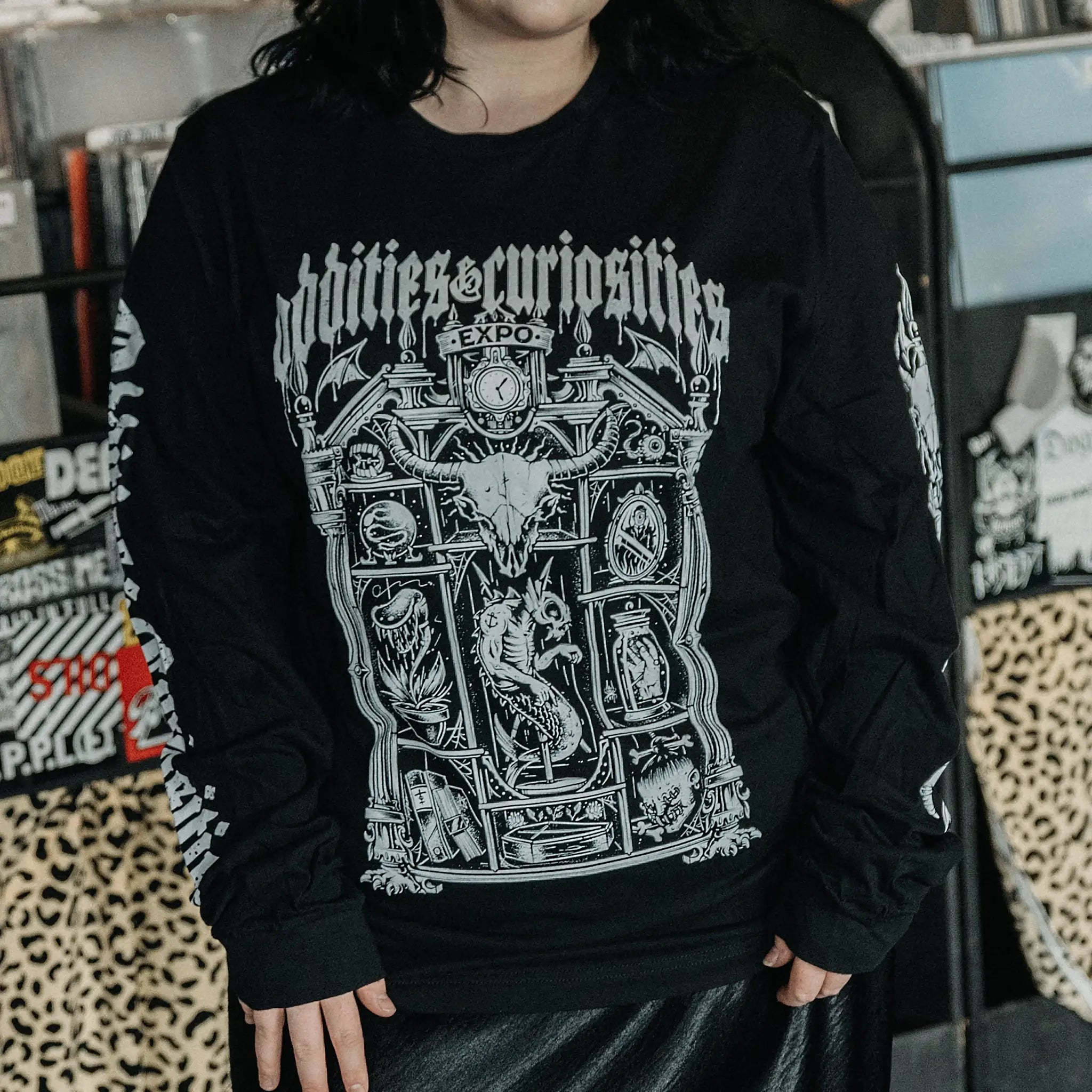 Curio Cabinet Long Sleeve – Oddities & Curiosities Expo Official Merch