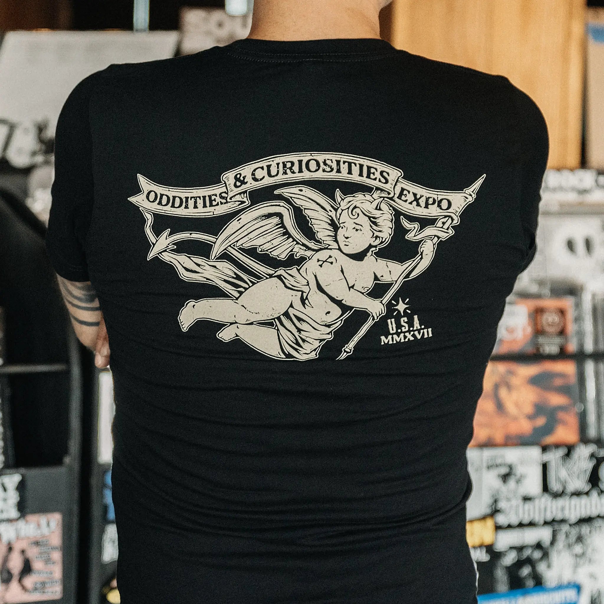 Fallen Angel T-Shirt – Oddities & Curiosities Expo Official Merch