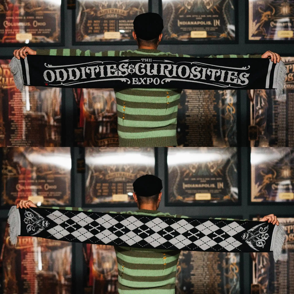 Argyle Scarf – Oddities & Curiosities Expo Official Merch