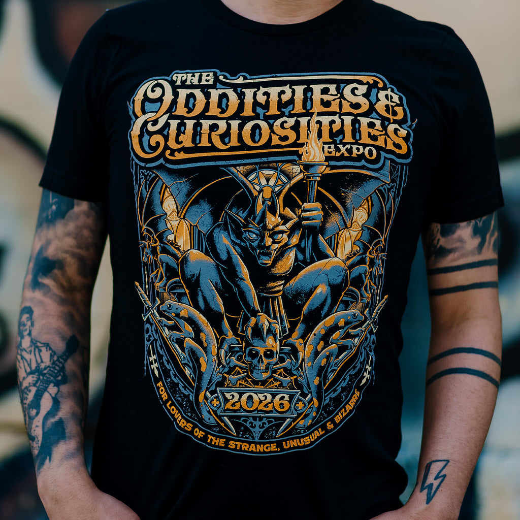 2026 Oddities & Curiosities Expo Official Tour T-Shirt
