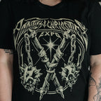 Skull Flail Graphic T-Shirt – Oddities & Curiosities Expo Official Merch