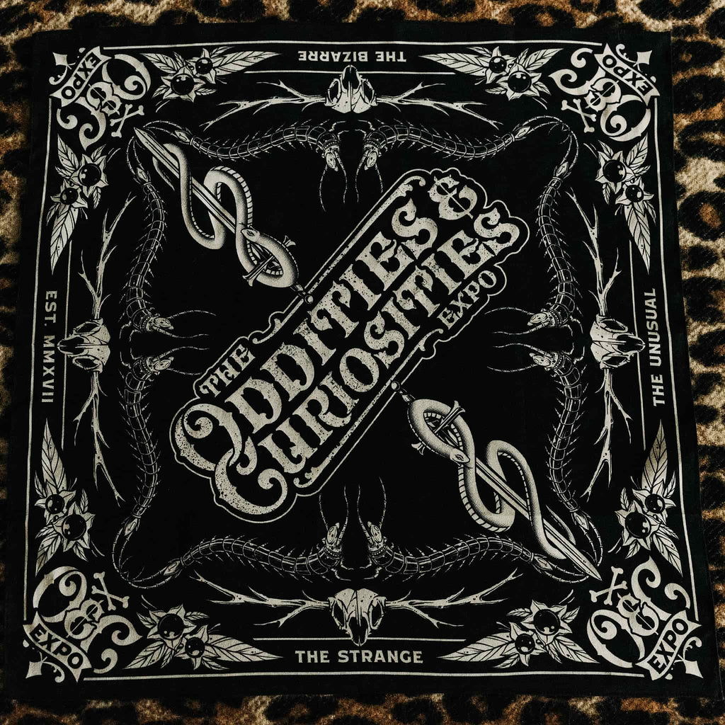 Logo Bandana - Oddities & Curiosities Expo Official Merch