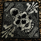 Skull / Clown Split Bandana – Oddities & Curiosities Expo Official Merch